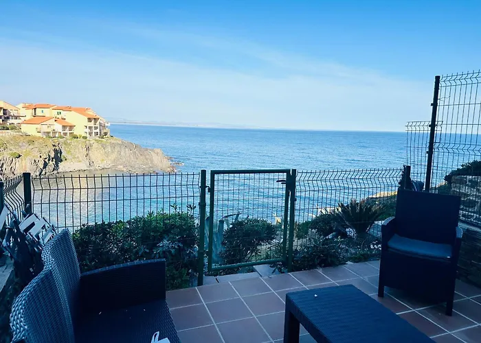 T2 A Port-vendres, Acces Direct Plage, Parking Prive - Fr-1-309-430