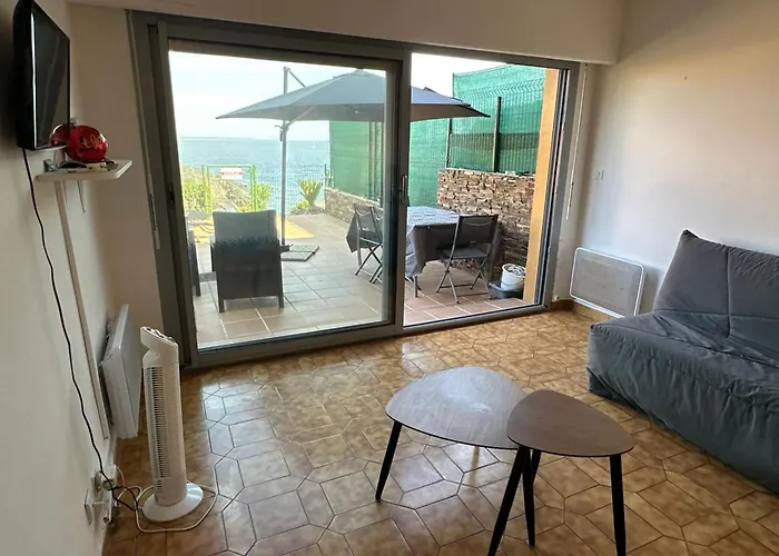 Apartmán T2 A Port-vendres, Acces Direct Plage, Parking Prive - Fr-1-309-430 *